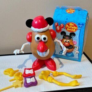 Vintage Mr. Potato Head 17-Piece Set with Disneyland Box